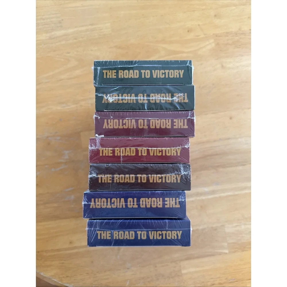 90s The Winning Of World War II The Road To Victory Sealed Set Of 7 VCR + 6-hour